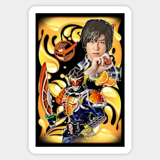 Kamen Rider Gaim Side-by-Side   (style #2) Sticker